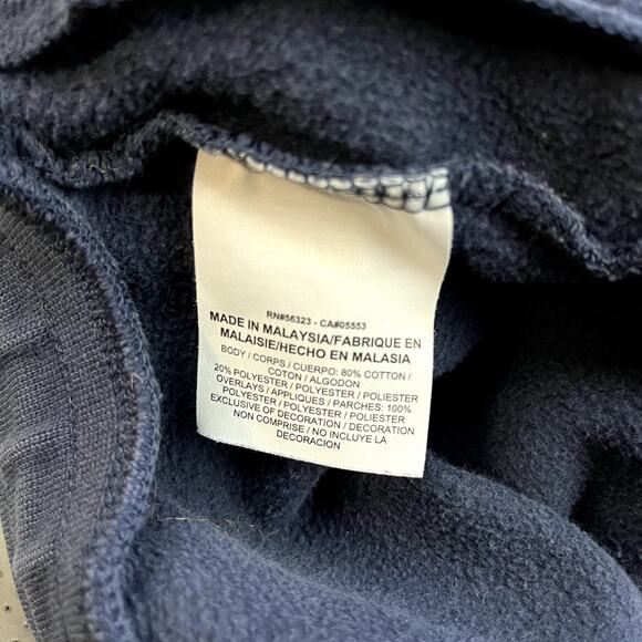 Nike Air Sweatpants Mens XL Navy Blue Joggers Swoosh Logo Sportswear Athletic - Picture 7 of 12